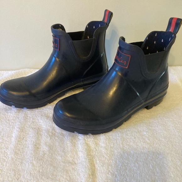 Joules Wellibob rubber boot Size 9 - Picture 2 of 5